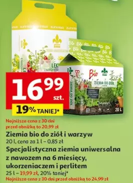 Ziemia bio do ziół i warzyw