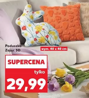 Poduszka Zając 3D