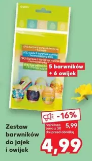 Zestaw barwników do jajek i owijek