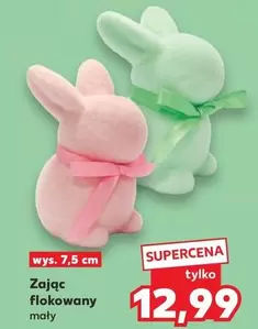 Zając flokowany mały