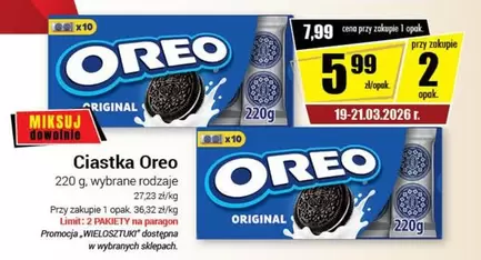 Ciastka Oreo