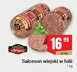 Salceson wiejski w folii