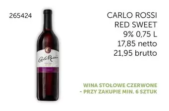 Carlo Rossi - RED SWEET