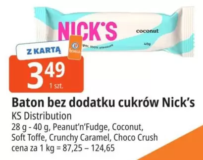 Crush - Baton bez dodatku cukrów