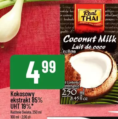 Real - Kokosowy ekstrakt 85% UHT