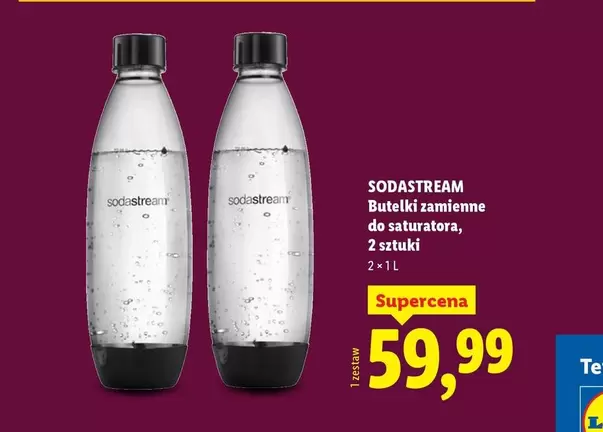 Butelki zamienne do saturatora