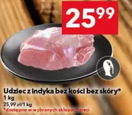 Udziec z indyka bez kości bez skóry