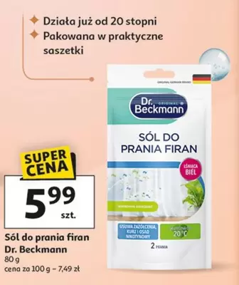 Sól do prania firan