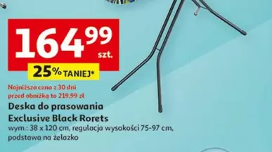 Black - Deska do prasowania Exclusive  Rorets