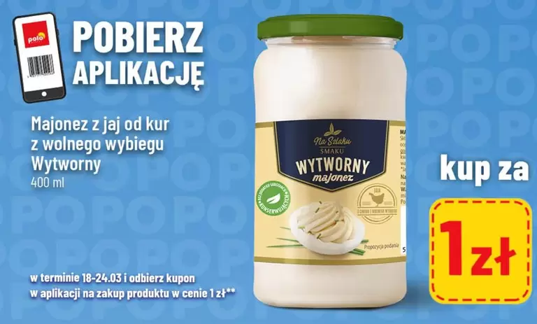 Polo - Majonez z jaj od kur z wolnego wybiegu