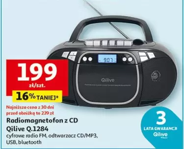Fm - Radiomagnetofon z CD Q.1284