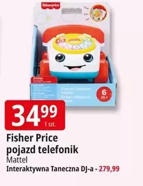 Fisher Price - pojazd telefonik Interaktywna Taneczna DJ-a