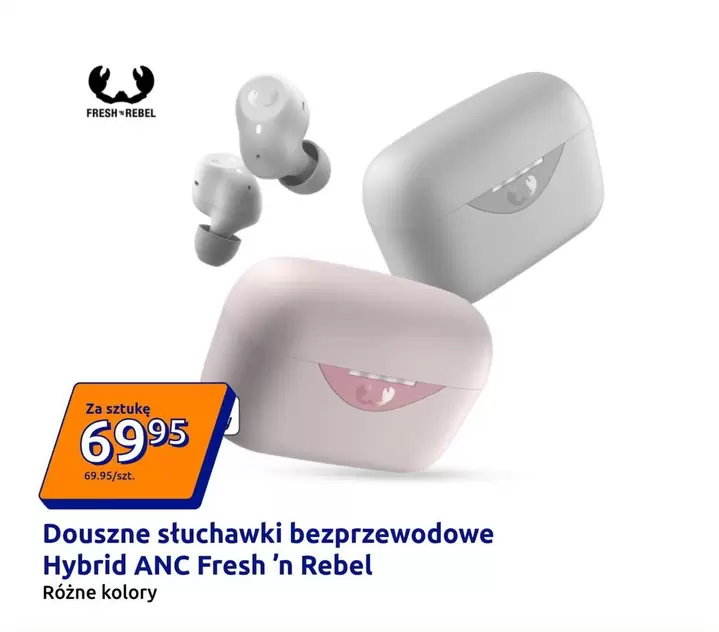 Rebel - Słuchawki bezprzewodowe Hybrid ANC