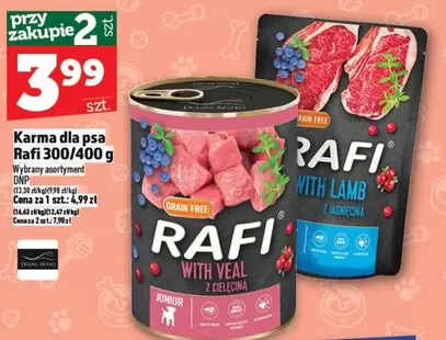 Karma dla psa Rafi 300/400 g