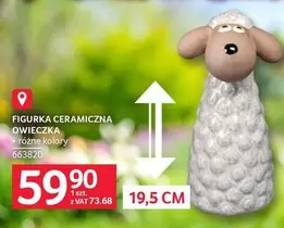 FIGURKA CERAMICZNA owieczka 663820