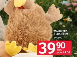 MASKOTKA KURA 30 CM 660600