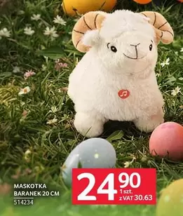 MASKOTKA BARANEK 20 CM 514234