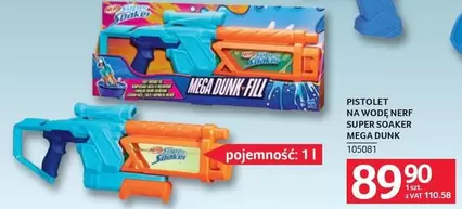 Nerf - PISTOLET NA WODĘ SUPER SOAKER MEGA DUNK 105081