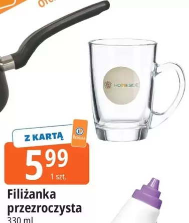 Filiżanka przezroczysta