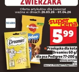 Przekąska dla kota, dla psa