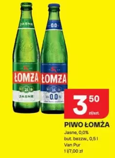 Piwo Łomża Jasne, 0,0%