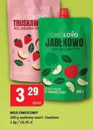 MUS JABŁKOWO-TRUSKAWKOWY