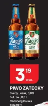 PIWO ZATECKY Svetly Lezak, 0,0%
