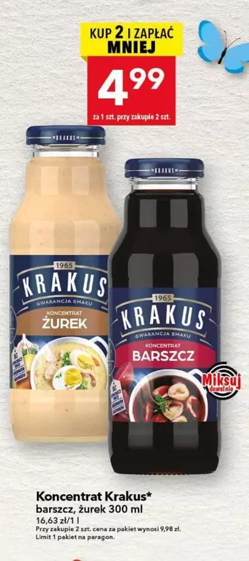 Koncentrat barszcz, żurek