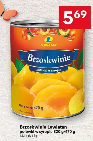 Brzoskwine połówki w syropie