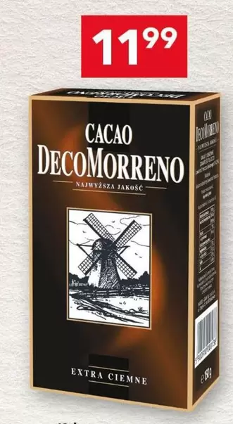 CACAO DECOMORRENO EXTRA CIEMNE