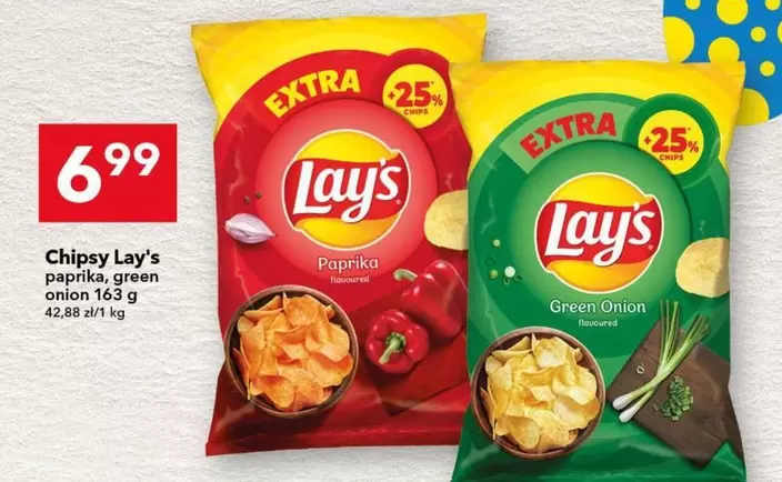 Lay'S - Chipsy paprika, green onion