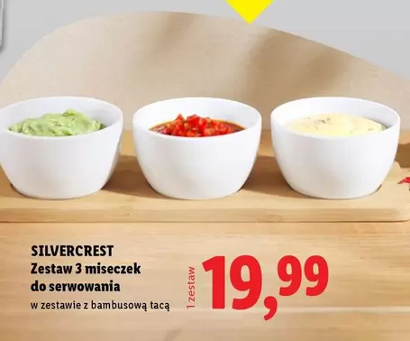 Silvercrest - Zestaw 3 miseczek do serwowania
