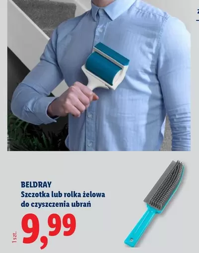 Szczotka lub rolka żelowa do czyszczenia ubrań