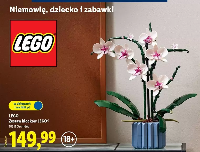 Lego - Zestaw klocków LEGO 10311 Orchidea
