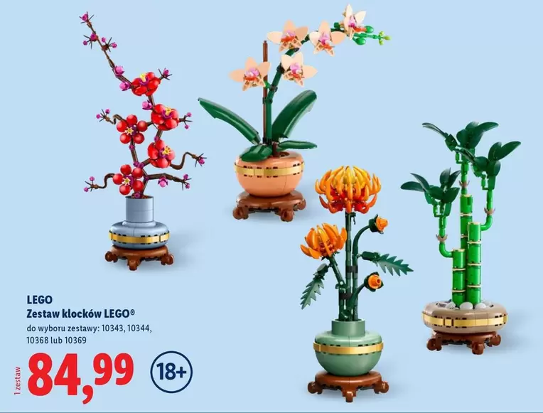 Lego - Zestaw klocków LEGO 10343, 10344 lub 10369