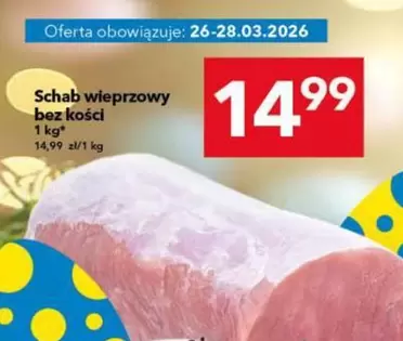 Schab wieprzowy bez kości