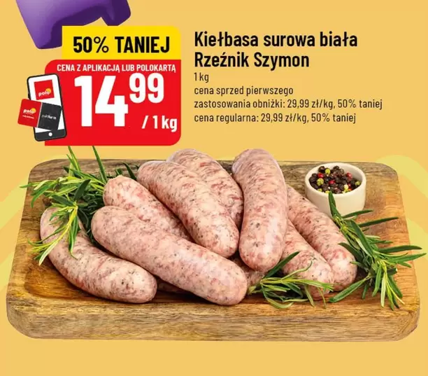 Polo - Kiełbasa surowa biała Rzeźnik