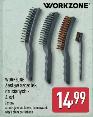 Zestaw szczotek drucianych