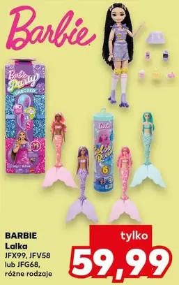Barbie - Lalka  JFX99, JFV58 lub JFG68, różne rodzaje