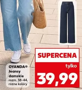 Jeansy damskie