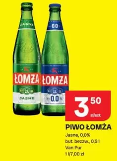Piwo Łomża Jasne, 0,0%