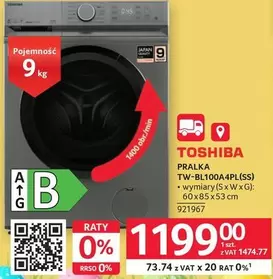 PRALKA TW-BL100A4PL(SS)