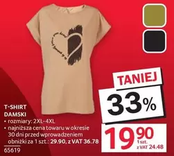 T-Shirt - T-SHIRT DAMSKI 65619