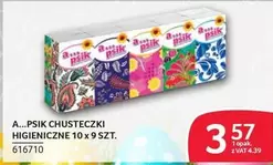 CHUSTECZKI HIGIENICZNE 10 x 9 SZT.