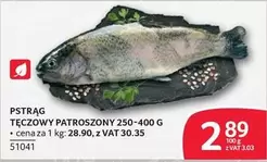PSTRĄG TĘCZOWY PATROSZONY 250-400 G 51041