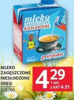 Mleko Zagęszczone Niesłodzone