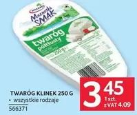 TWARÓG PÓŁTŁUSTY KLIMEK 250 G