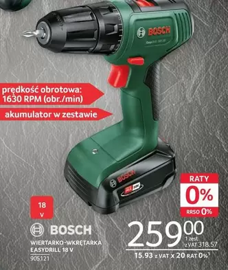 Bosch - WIERTARKO-WKRĘTARKA EASYDRILL 18 V