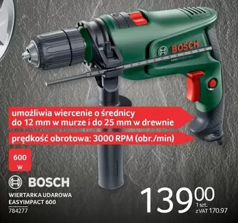 Bosch - WIERTARKA UDAROWA EASYIMPACT 600