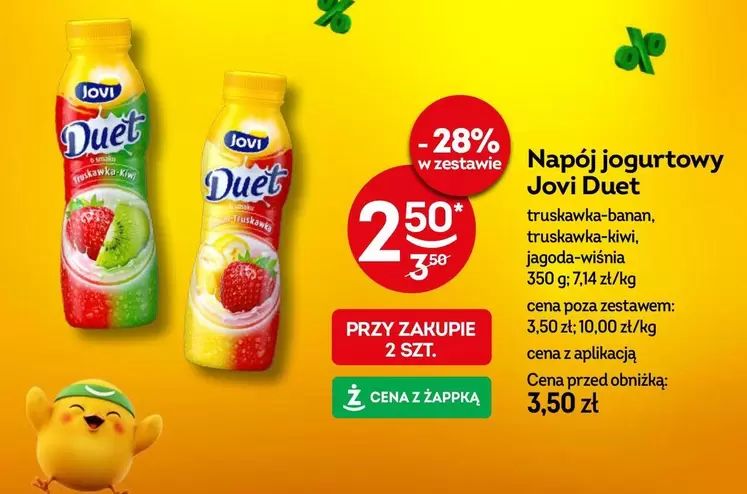 Napój jogurtowy Duet